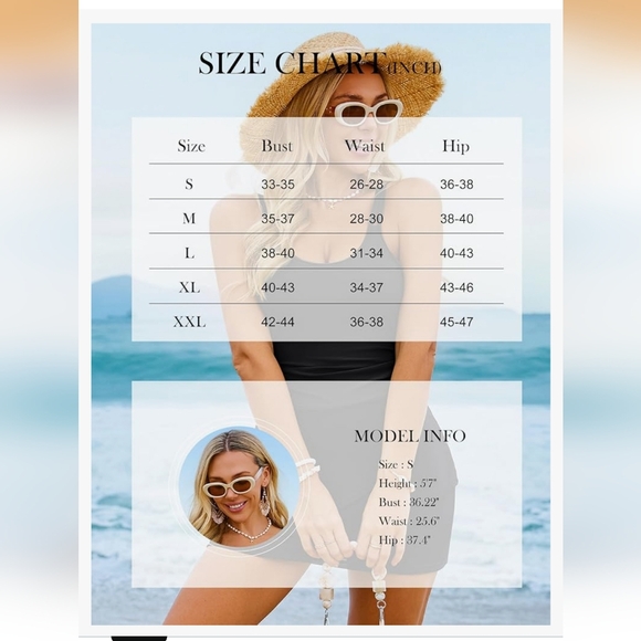 Arolina Women's One-Piece Swim Dress Tummy Control Modest Swimsuit with Swim NEW - Picture 11 of 16